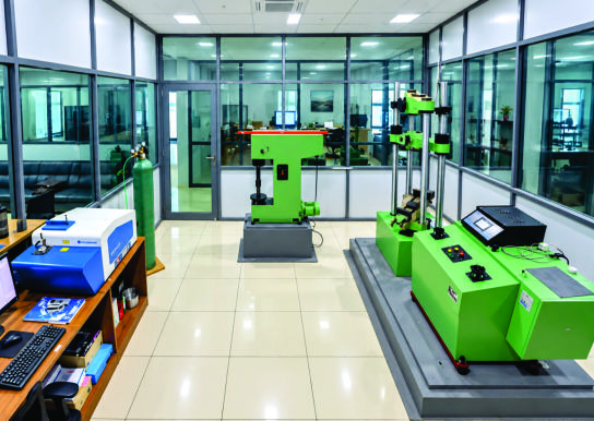 Ample Extrusion world-class quality testing laboratory room